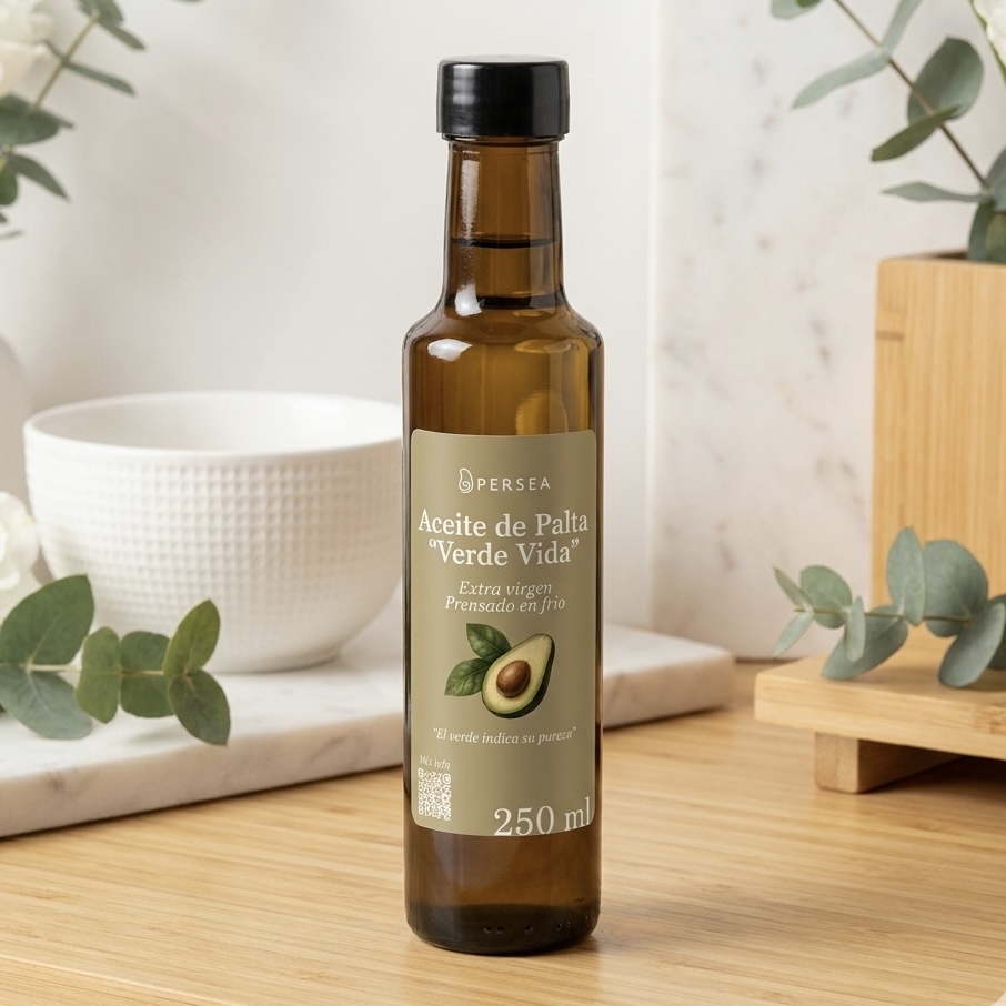 Aceite de palta Verde Vida extra virgen PERSEA